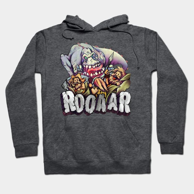 Dinosaur Hoodie by ArtificialPrimate